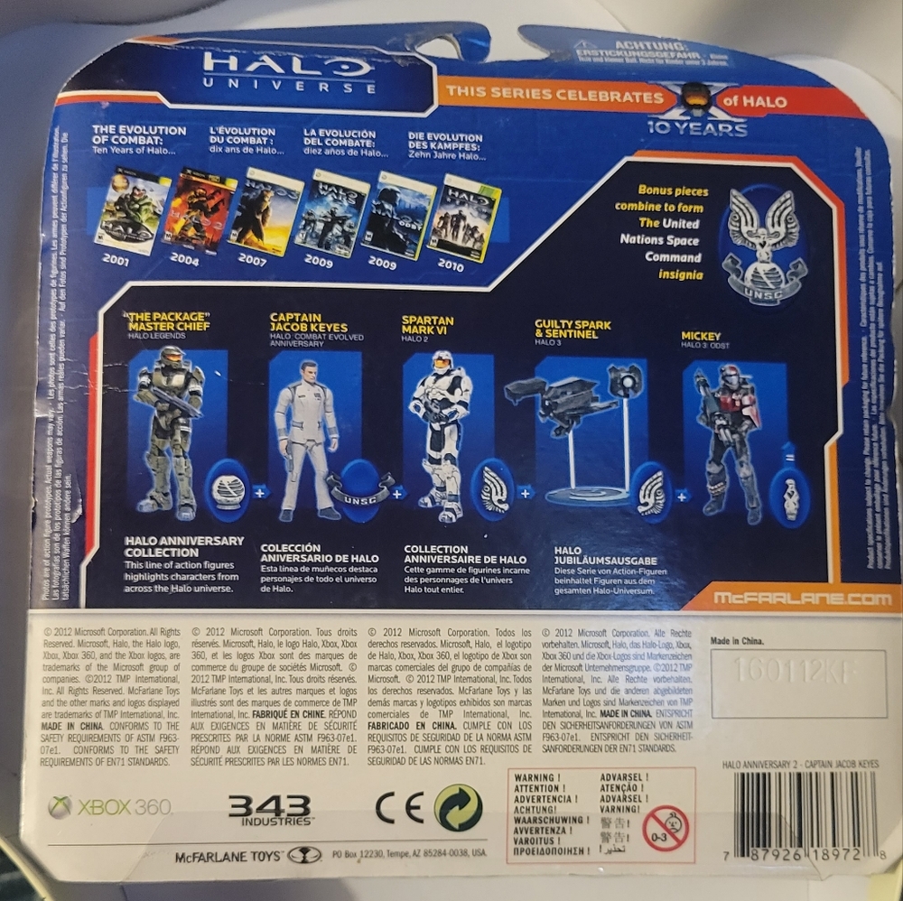 McFarlane Toys Halo Captain Keyes